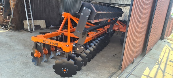 Борона дисковая навесная БДН 3,6х2Н, 24 рабочих органа купить в Твери – «БДН-АгроКубань», 3