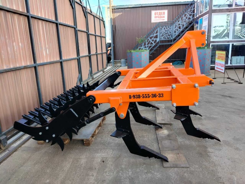 Плуг чизельный навесной ПЧН-2,1Н с зубчатым катком купить в Твери – «БДН-АгроКубань», 7