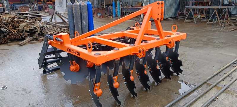Борона дисковая навесная БДН 2,4х2Н с амортизаторами катка, 14 рабочих органов купить в Твери – «БДН-АгроКубань», 5
