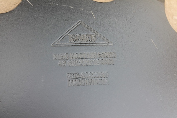 Диск зубчатый BORF 610х5мм купить в Твери – «БДН-АгроКубань», 4